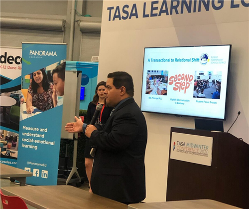 Ray Lozano at TASA 